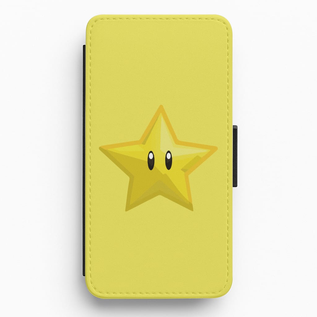 Starman - Mario Flip / Wallet Phone Case