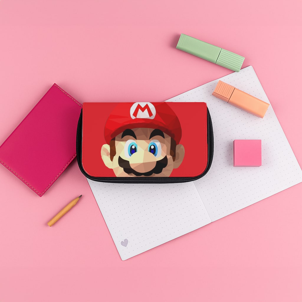 Mario Face - Mario Pencil Case