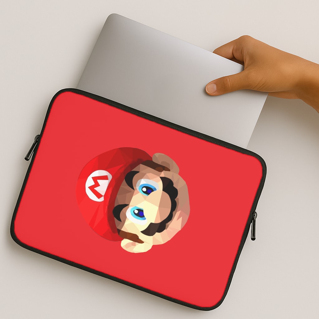 Mario Face - Mario MacBook Case