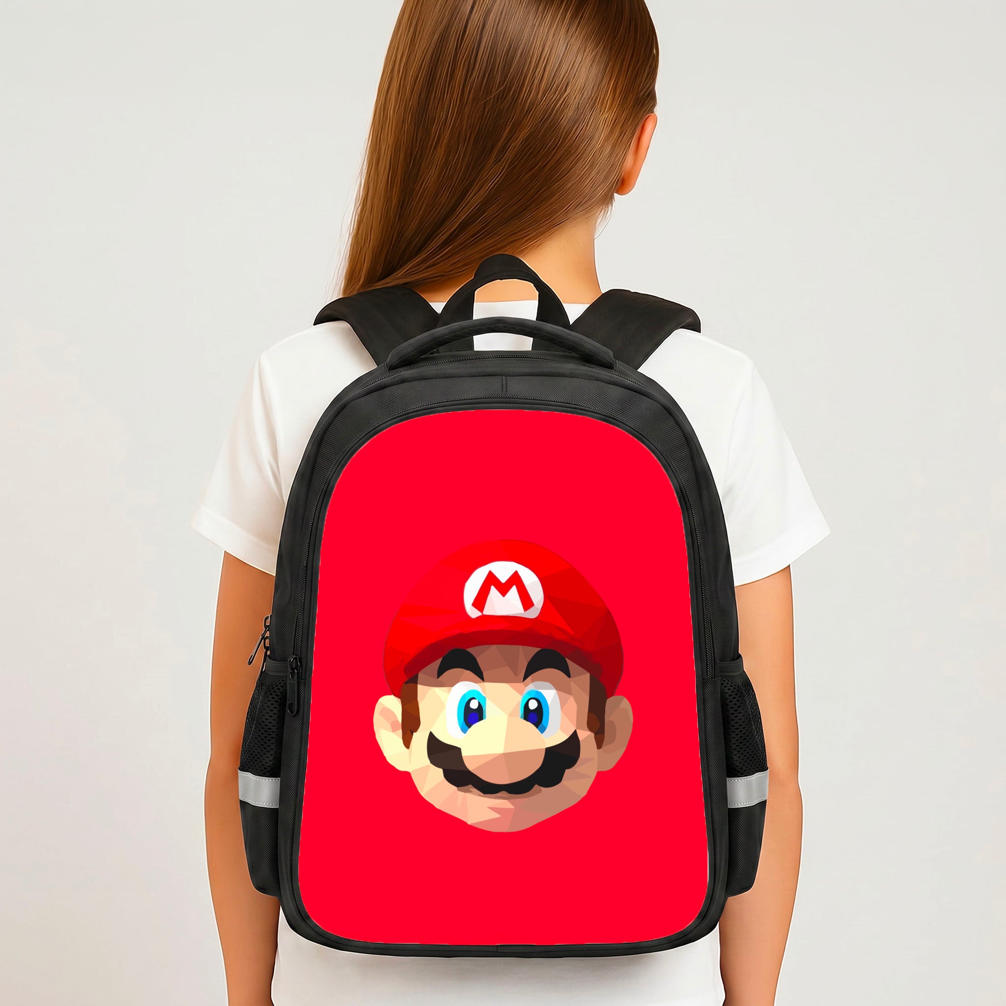 Mario Face - Mario Backpack