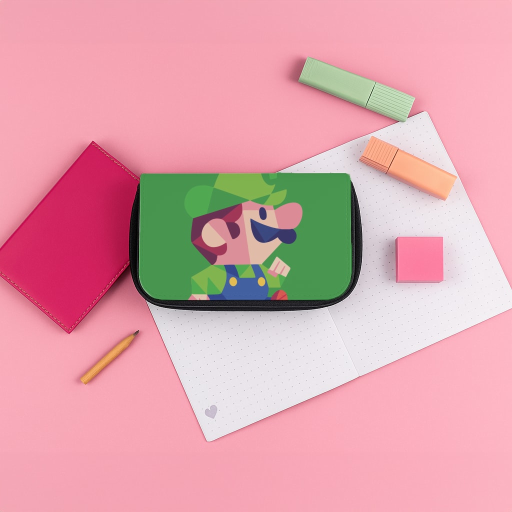 Running Luigi - Mario Pencil Case