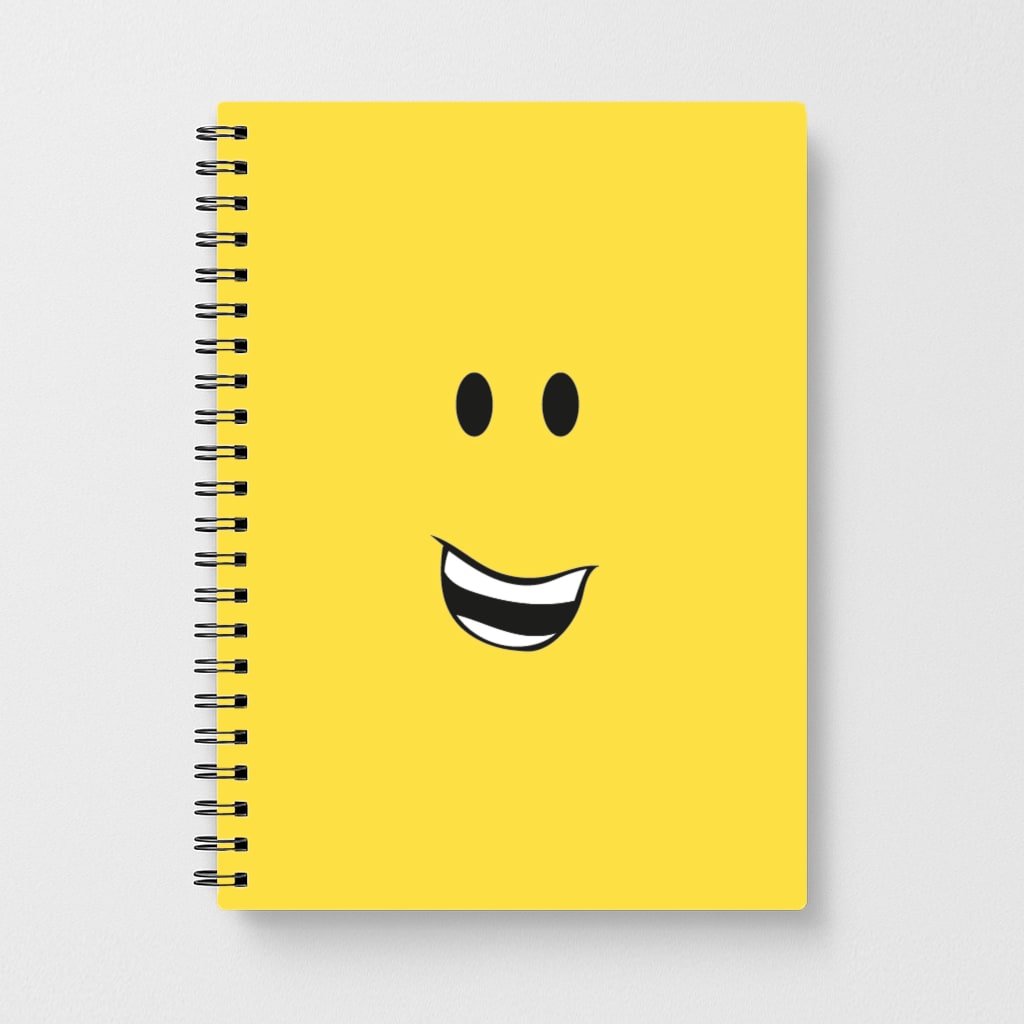 Yellow Face Notebook