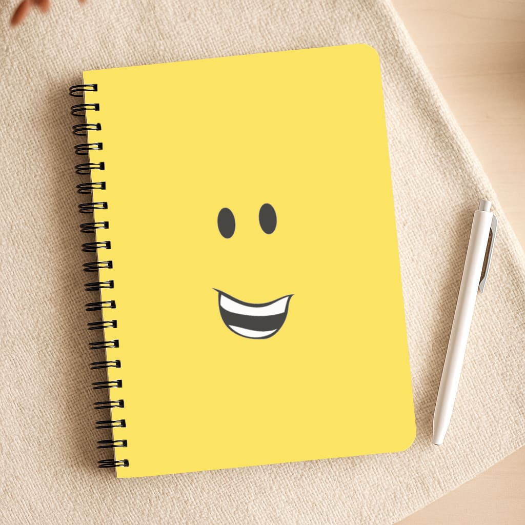 Yellow Face Notepad