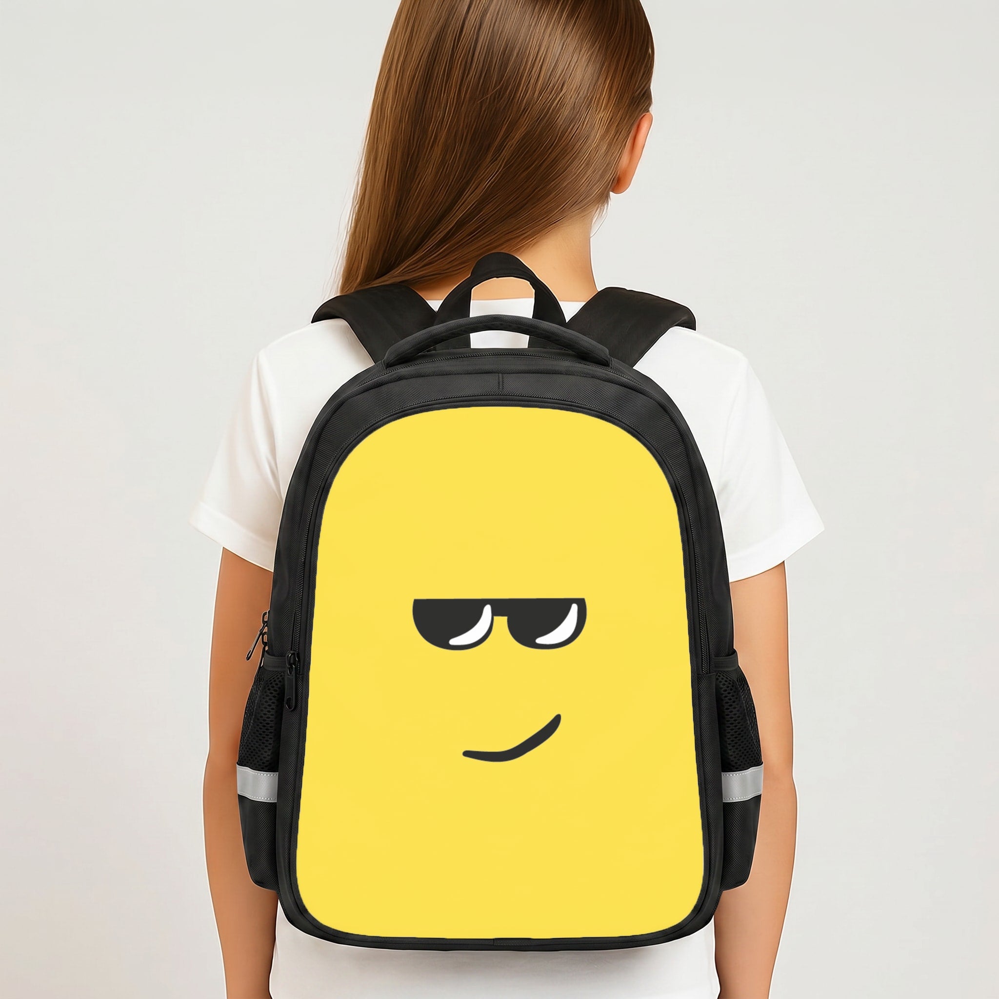 Yellow Face Shades Backpack