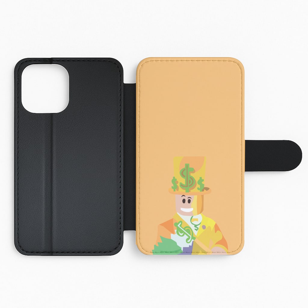 Character Money Flip Phone Case