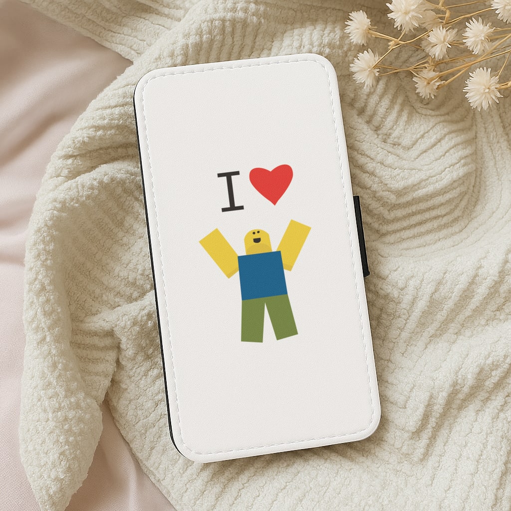 I love Blox Gaming Wallet Phone Case