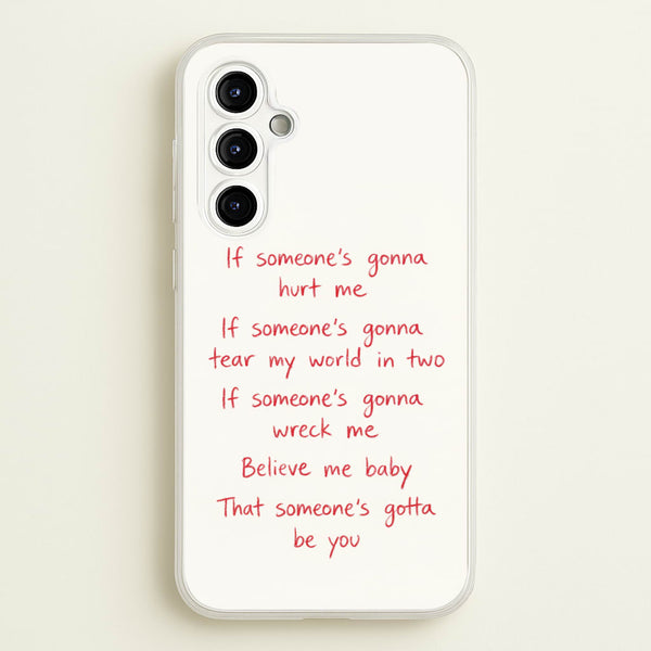 Babydoll Lyrics - Jamie Miller Phone Case - Galaxy A54 / Standard