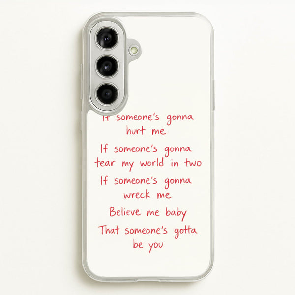 Babydoll Lyrics - Jamie Miller Phone Case - Galaxy A56 / Standard