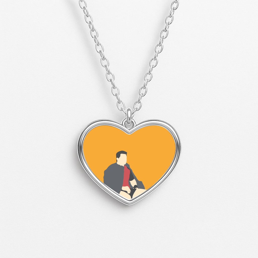 Richie McCaw - Rugby Heart Necklace