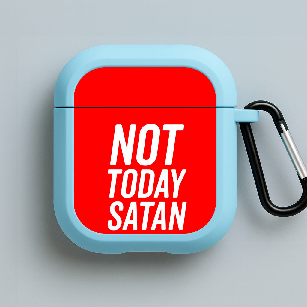 Red Not Today Satan - Drag Queen's Drag Race Blue AirPods Case