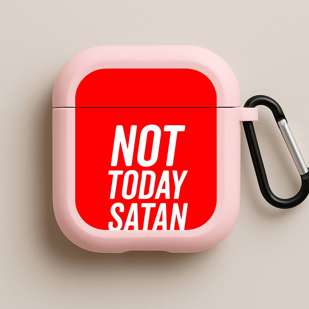 Red Not Today Satan - Drag Queen's Drag Race Pink AirPods Case