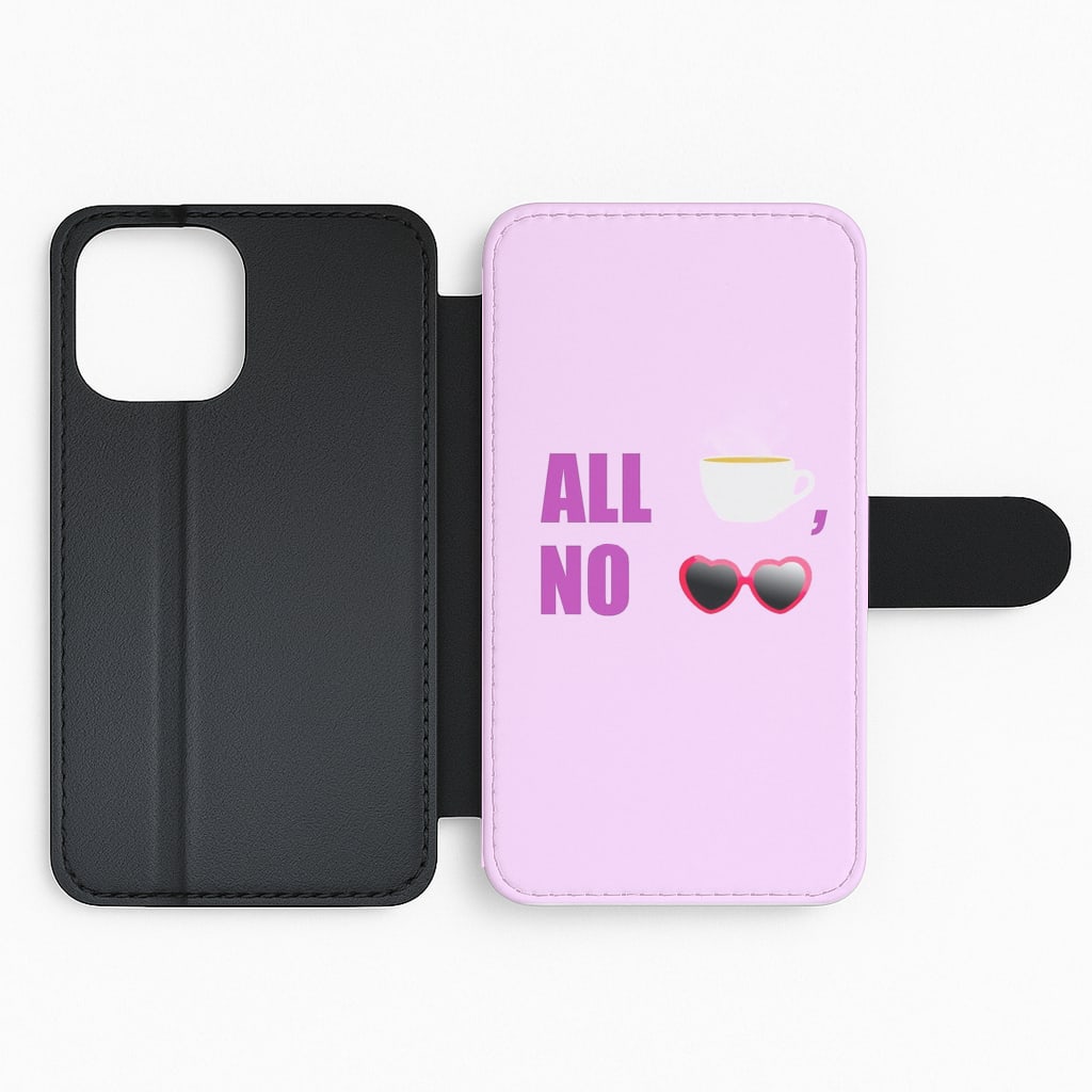 All T, No Shade - RuPaul's Drag Race Flip Wallet Phone Case