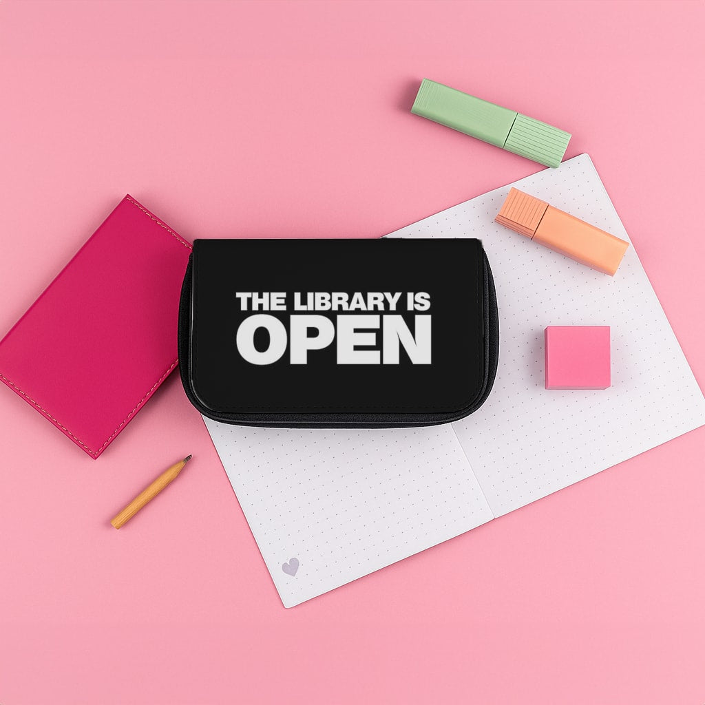 The Library is OPEN - Drag Queen's Drag Race Pencil Case
