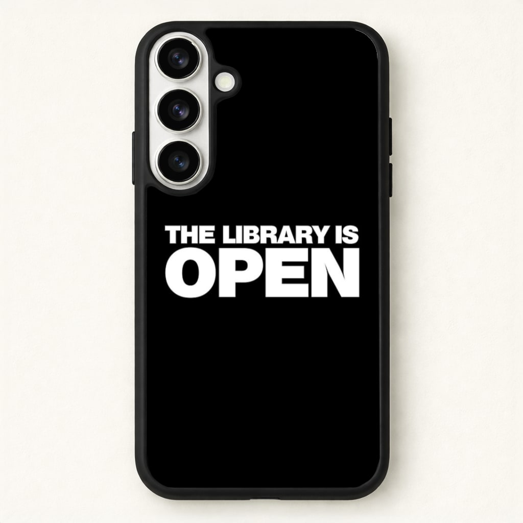 The Library is OPEN - Drag Queen's Drag Race Phone Case for Galaxy S26
