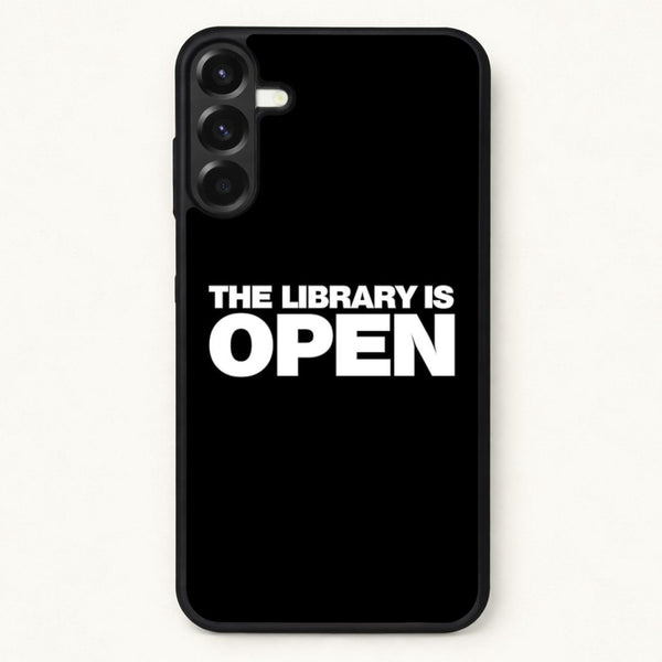 The Library is OPEN - Drag Queen's Drag Race Phone Case for Galaxy A17