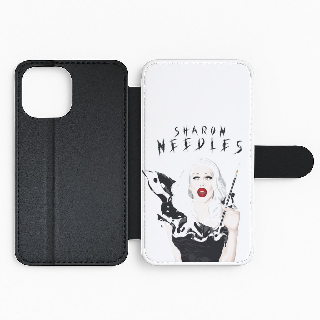Sharon Needles - RuPaul's Drag Race Flip Wallet Phone Case