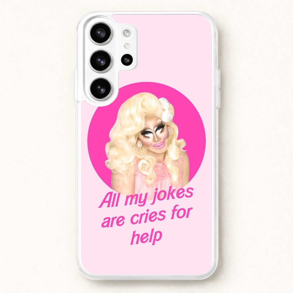 Trixie Mattel Jokes - Drag Queen's Drag Race Phone Case for Galaxy S26 Ultra