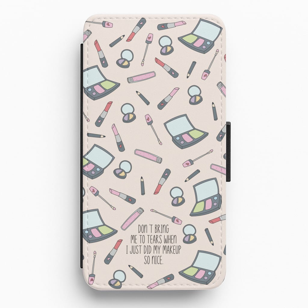 Don't Bring Me To Tears Flip / Wallet Phone Case