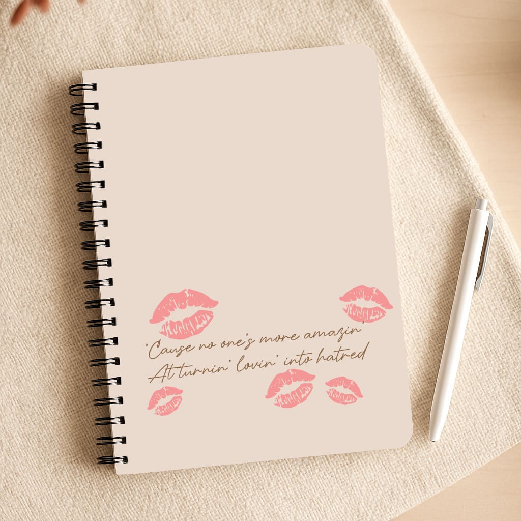 Turnin' Lovin' Into Hatred Notepad