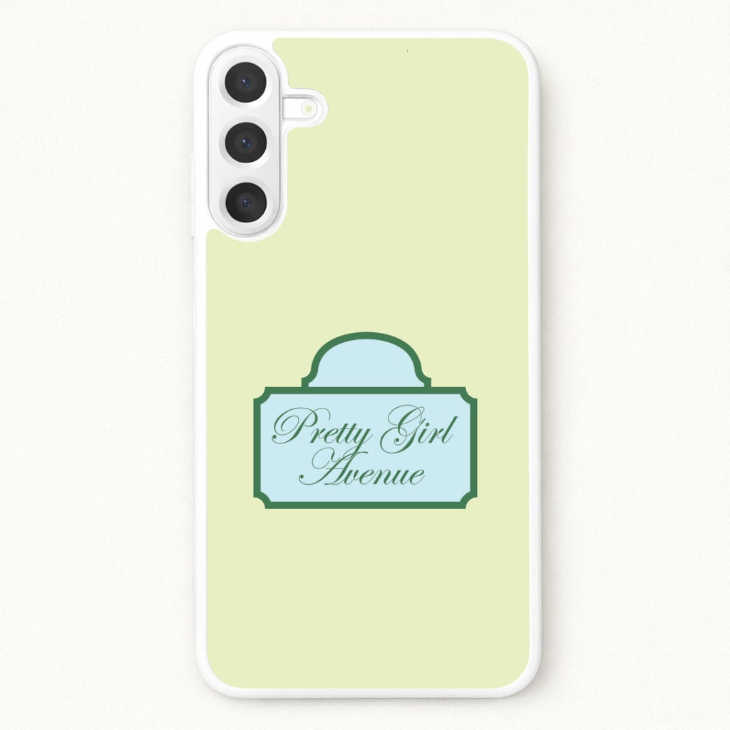 Pretty Girl Avenue Phone Case for Galaxy A17
