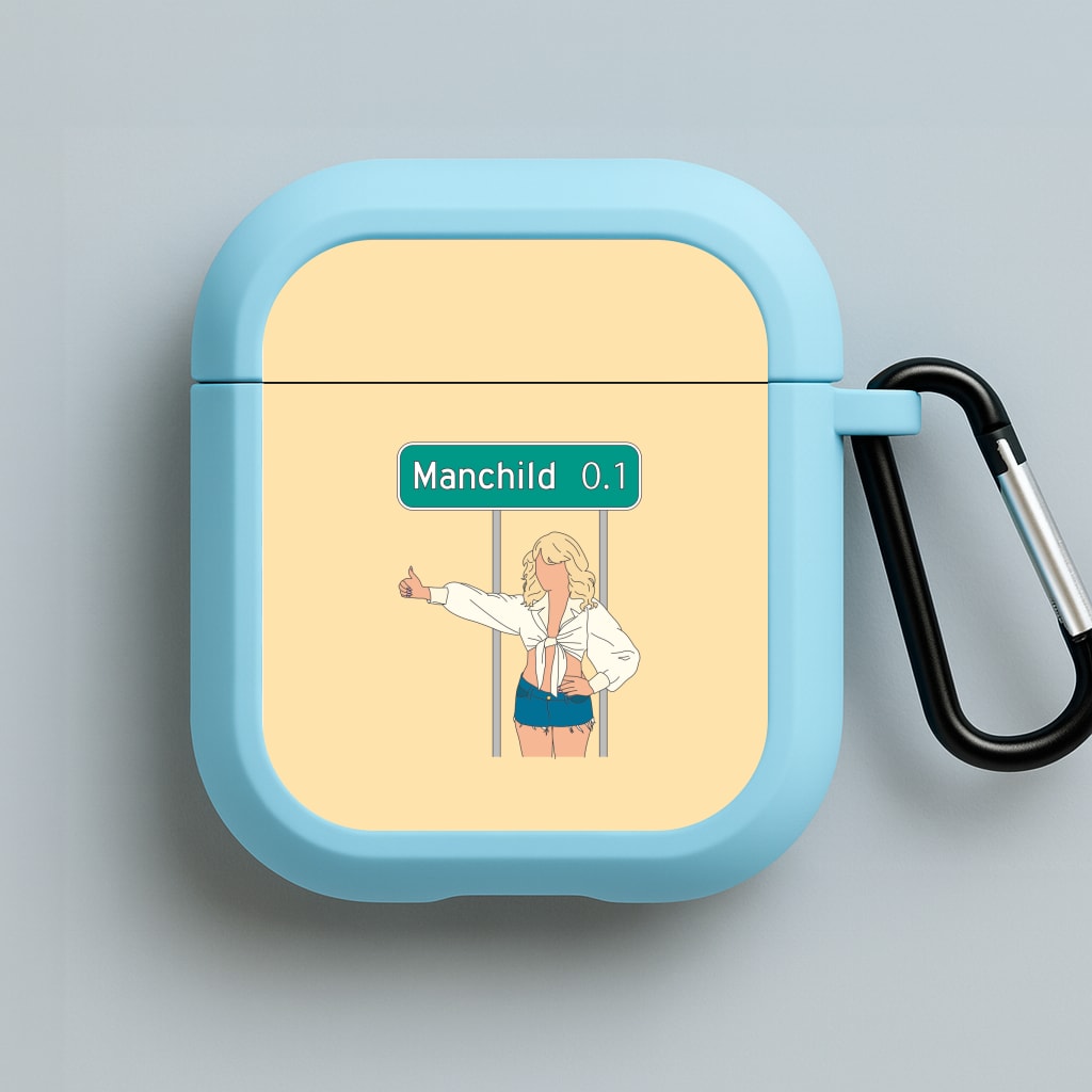 Man Child Miles Blue AirPods Case