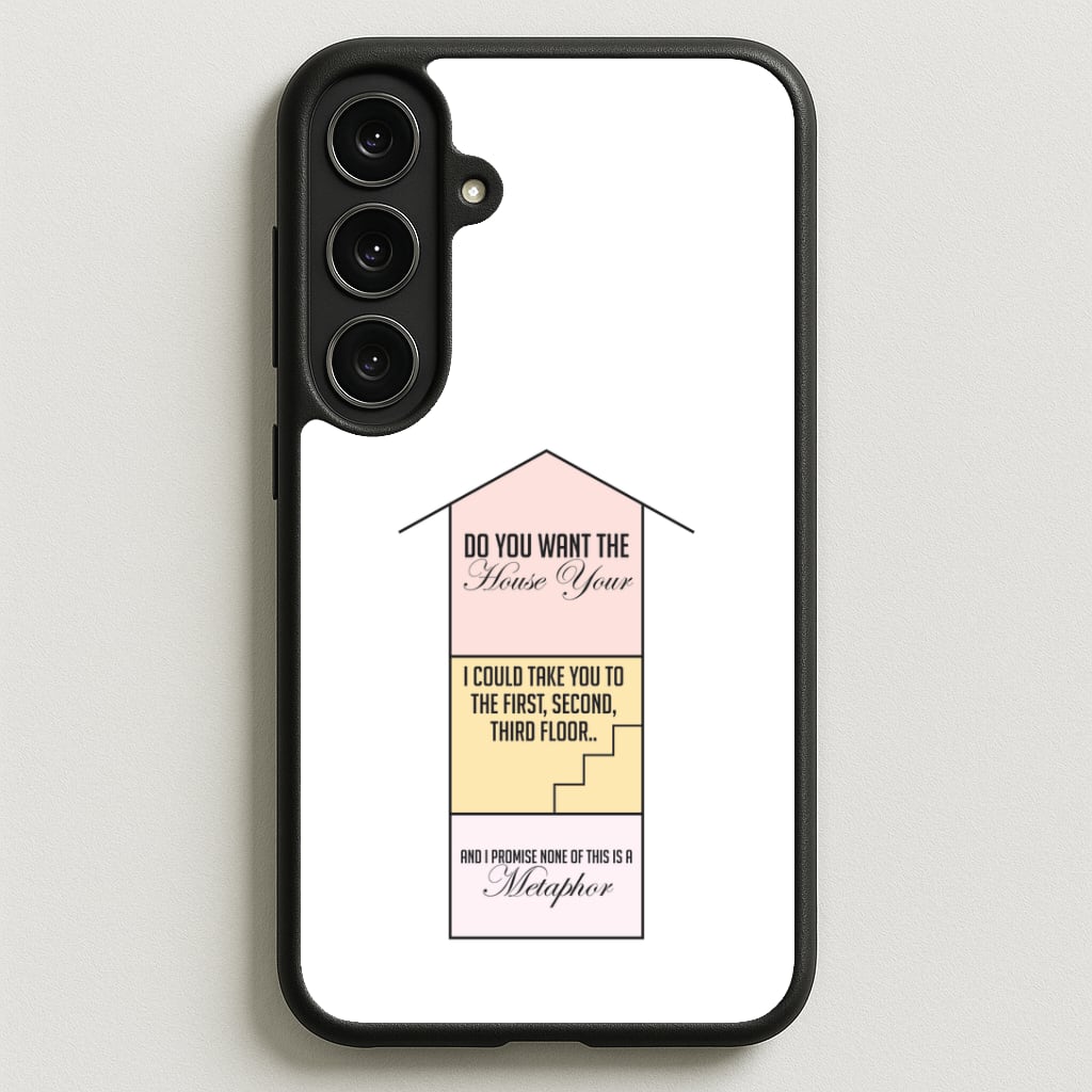 Do You Want The Tour Lyrics Phone Case for Galaxy S25FE