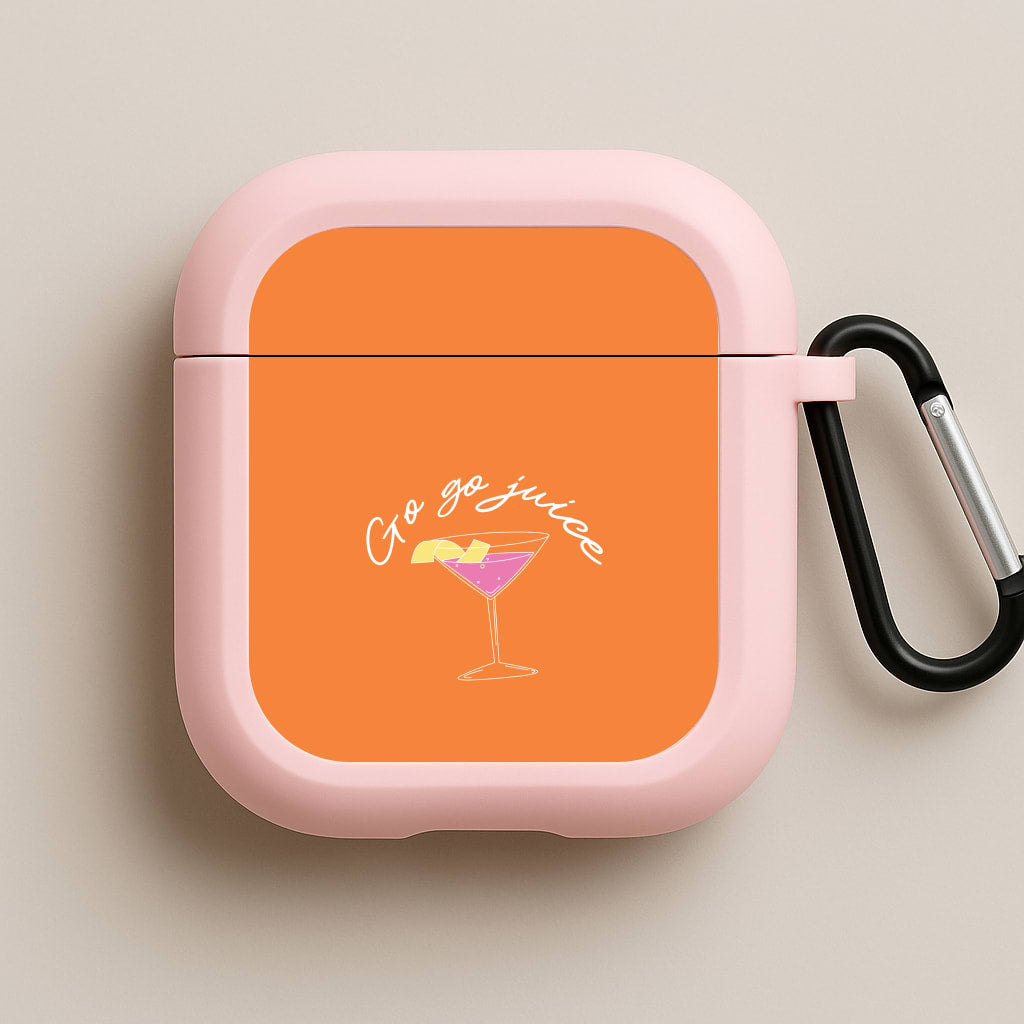 Go-Go Juice Pink AirPods Case
