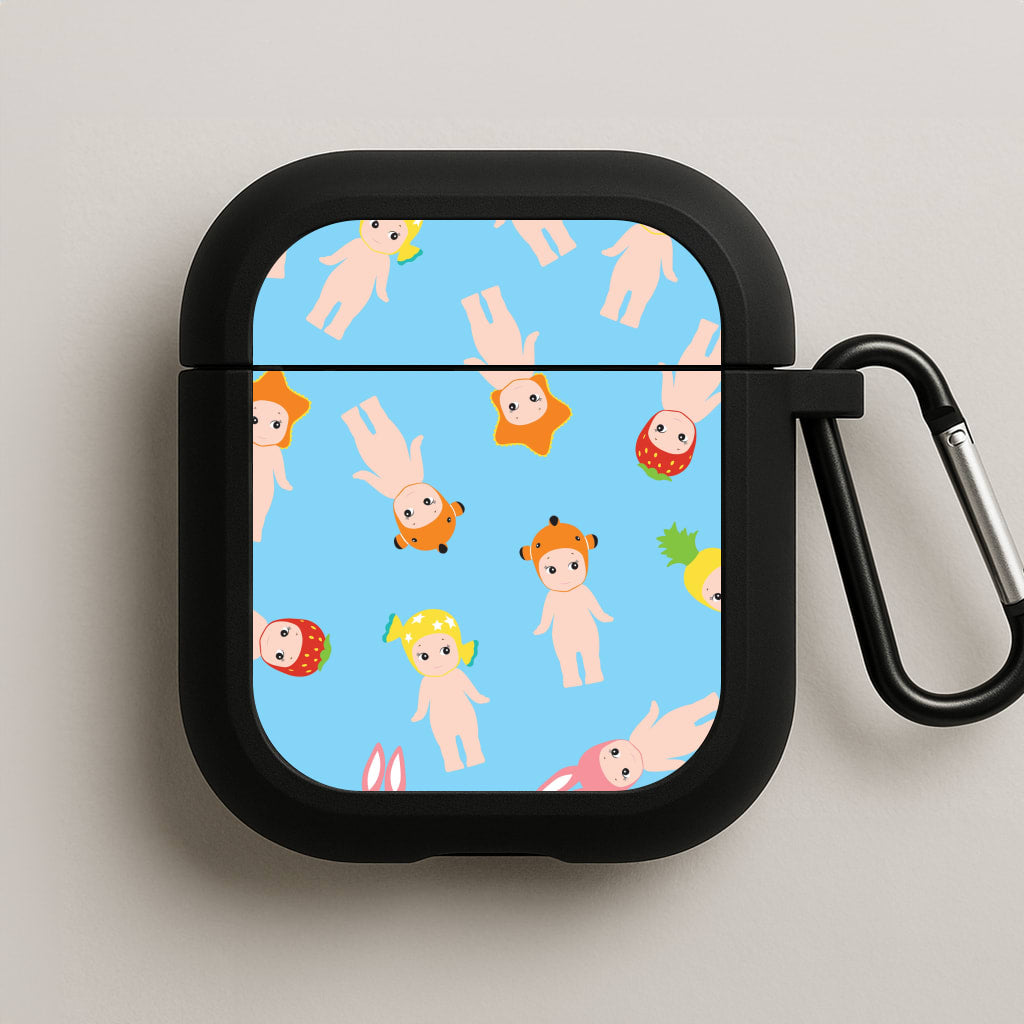 Angels Pattern AirPods Case