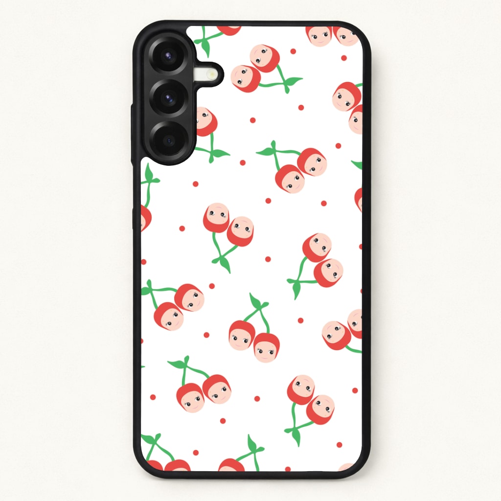Cherry Angels Pattern Phone Case for Galaxy A37
