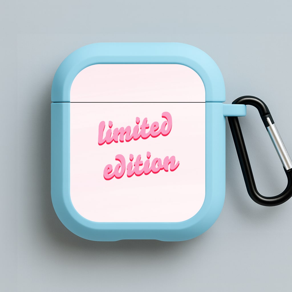 Limited Edition Quote - Sassy Quotes Blue AirPods Case