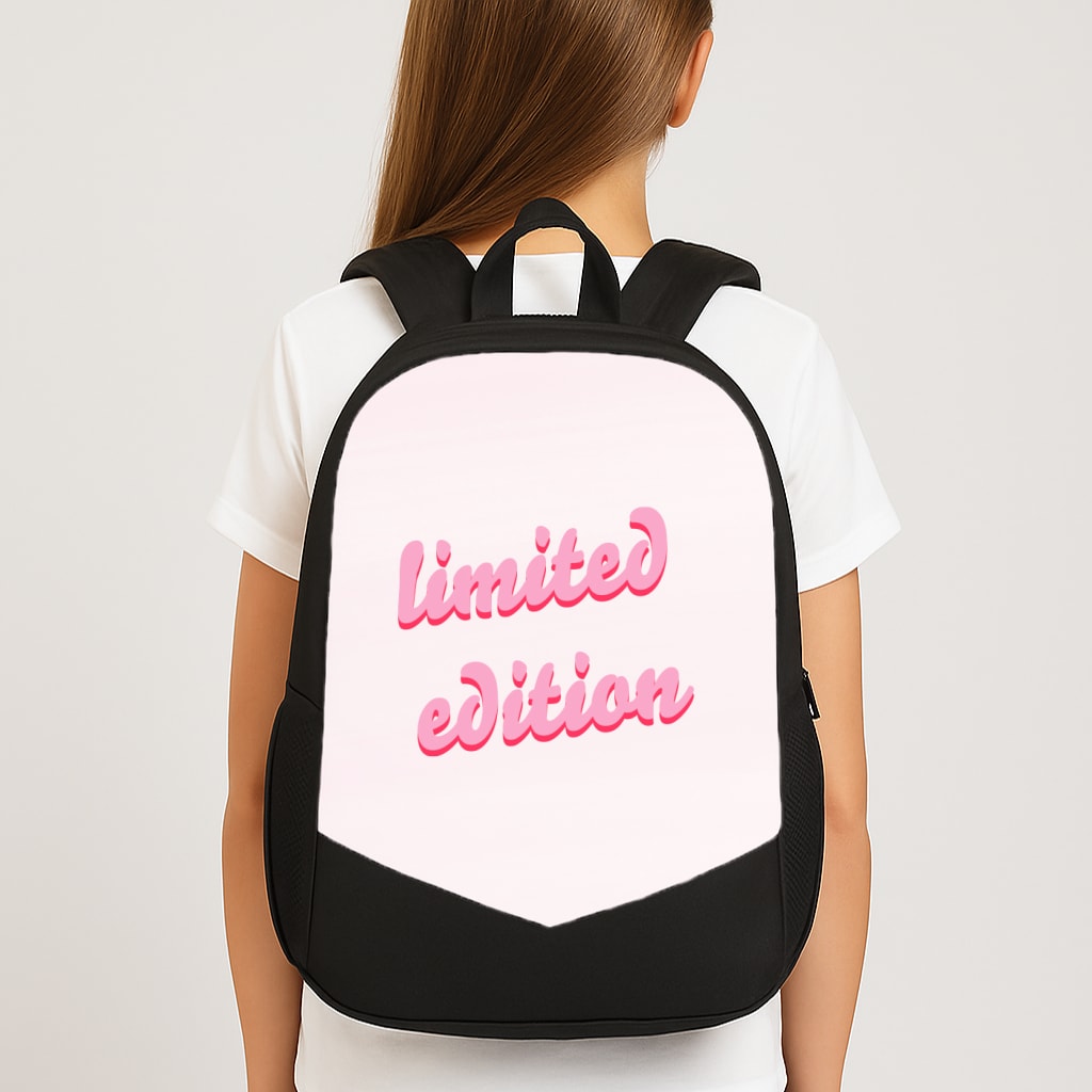 Limited Edition Quote - Sassy Quotes Large School Bag