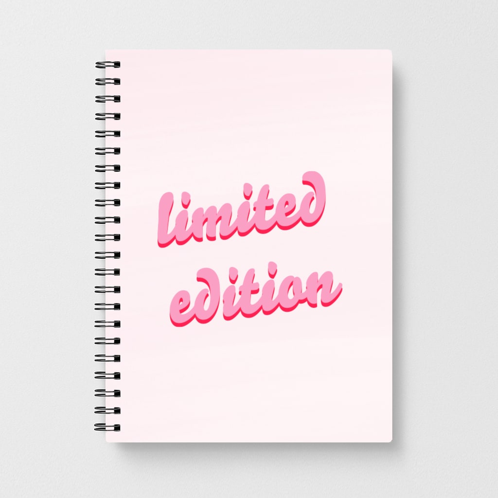 Limited Edition Quote - Sassy Quotes Notebook