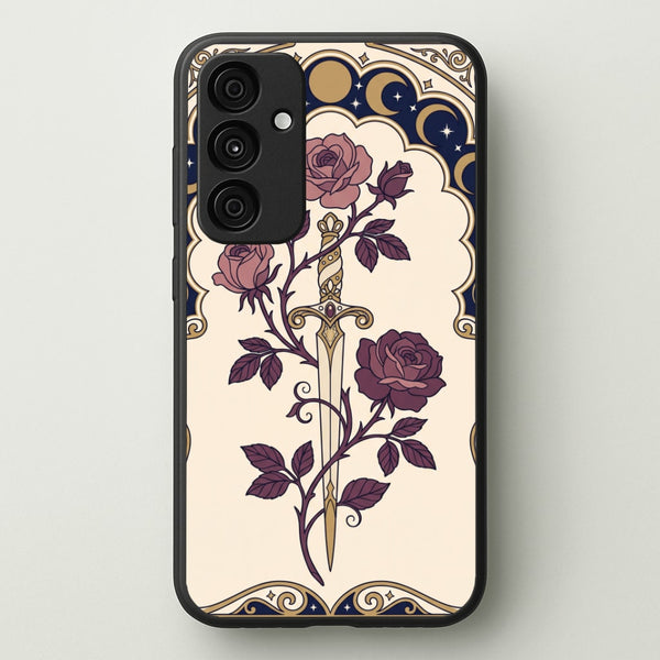 A Knife & Roses - Sarah J. Maas Phone Case - Galaxy A55 / Standard