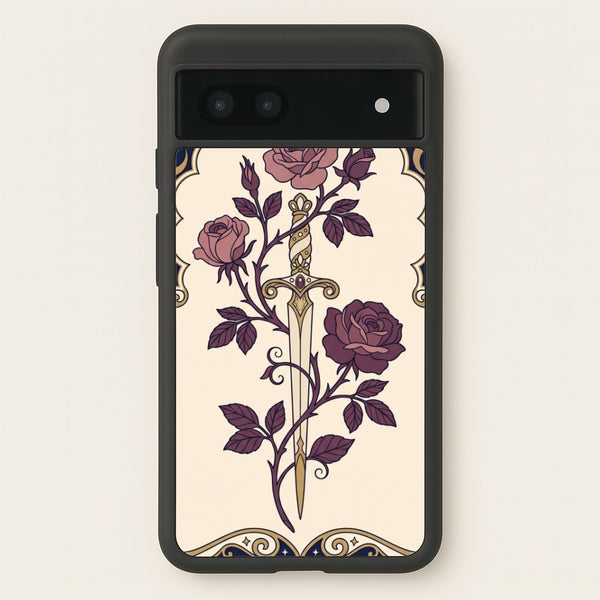 A Knife & Roses - Sarah J. Maas Phone Case - Google Pixel 6a / Standard