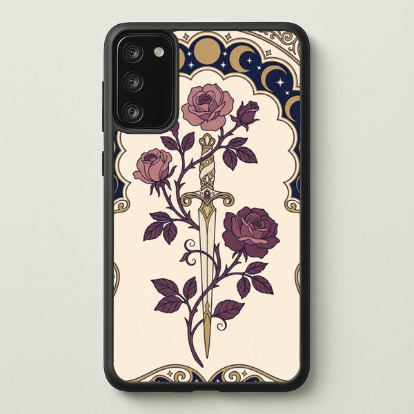 A Knife & Roses - Sarah J. Maas Phone Case - Galaxy S20 / Standard