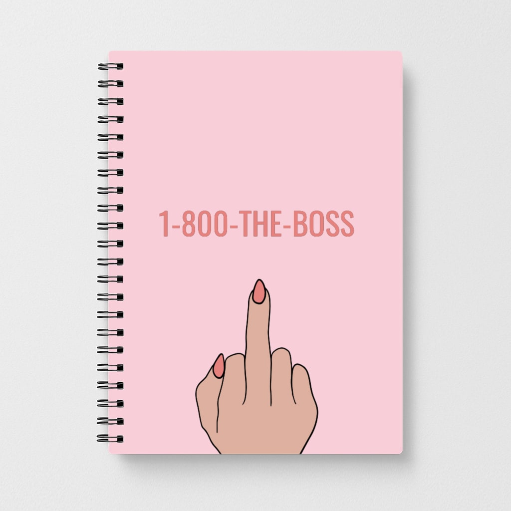 1-800 The Boss Notebook