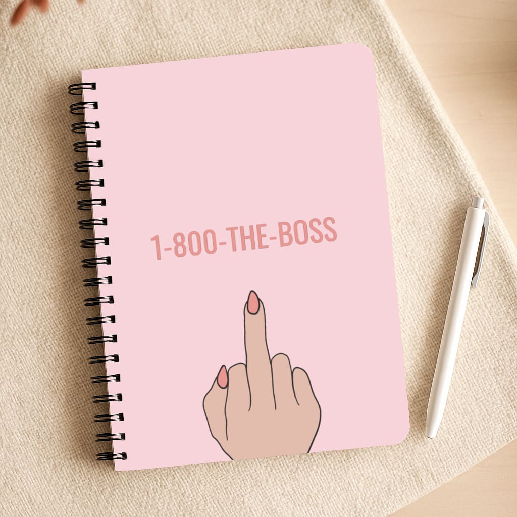1-800 The Boss Notepad