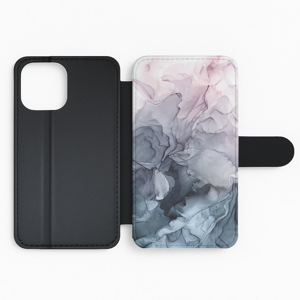 Grey Eclipse Flip Phone Case