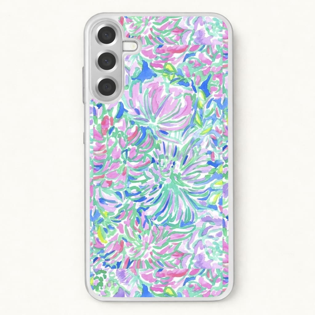 Colourful Floral Painting Phone Case for Galaxy A37