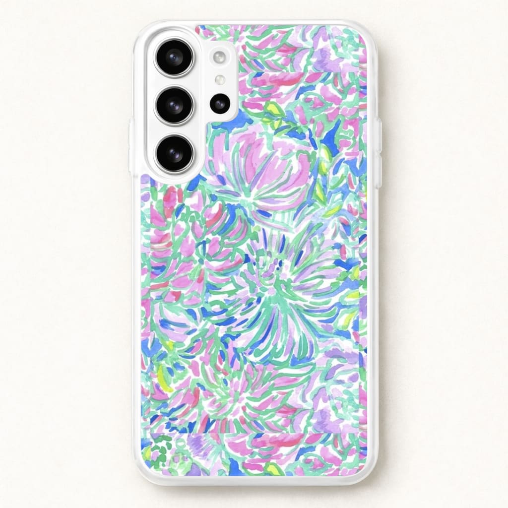 Colourful Floral Painting Phone Case for Galaxy S26 Ultra