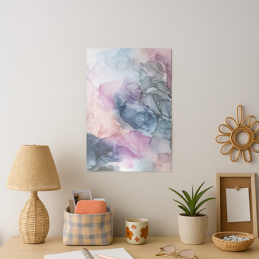 Colourful Eclipse Art Print
