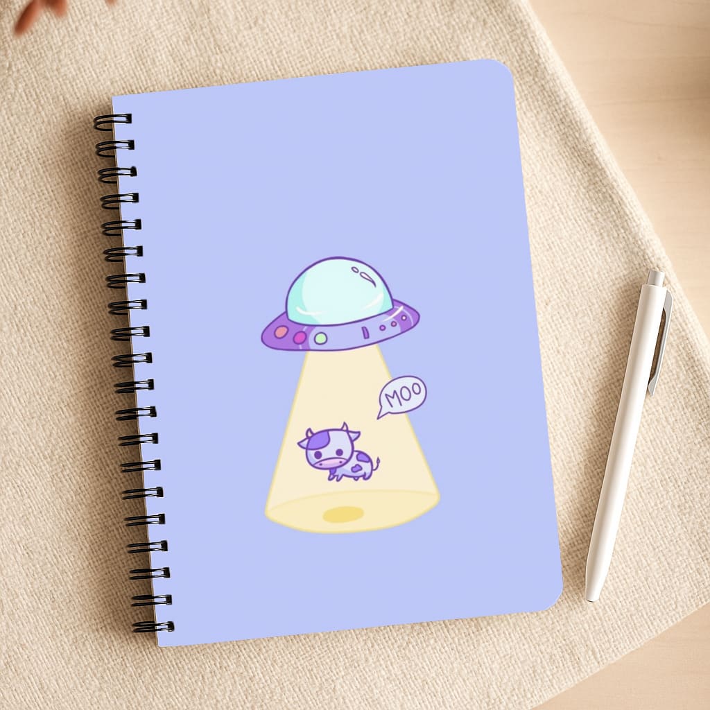 Cow Abduction Notepad