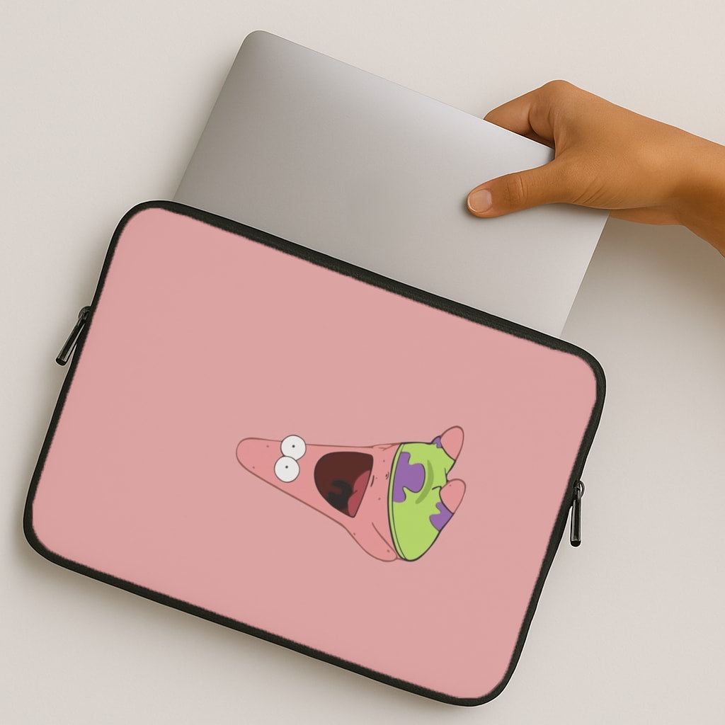 Surprised Patrick MacBook Case