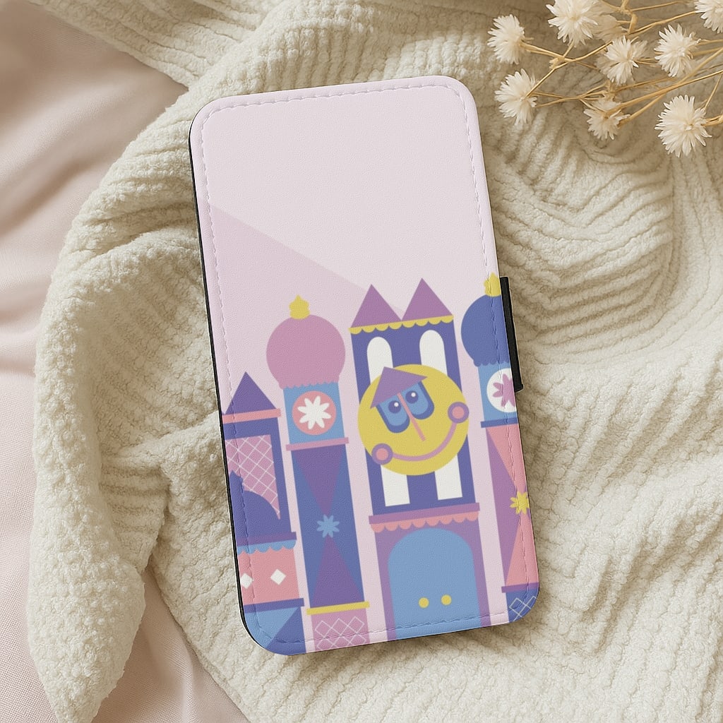 It's A Small World Wallet Phone Case
