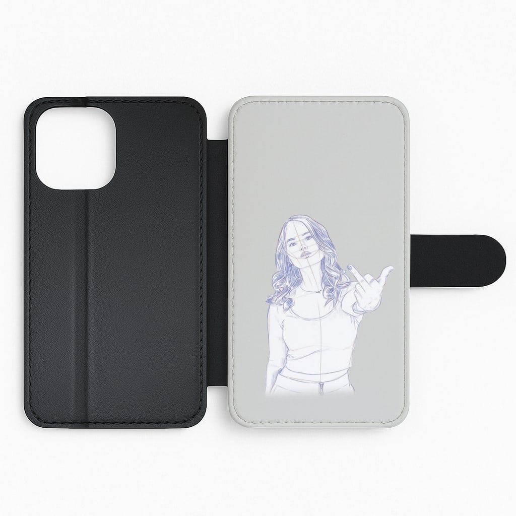 Patty Bladell - Insatiable Flip Phone Case