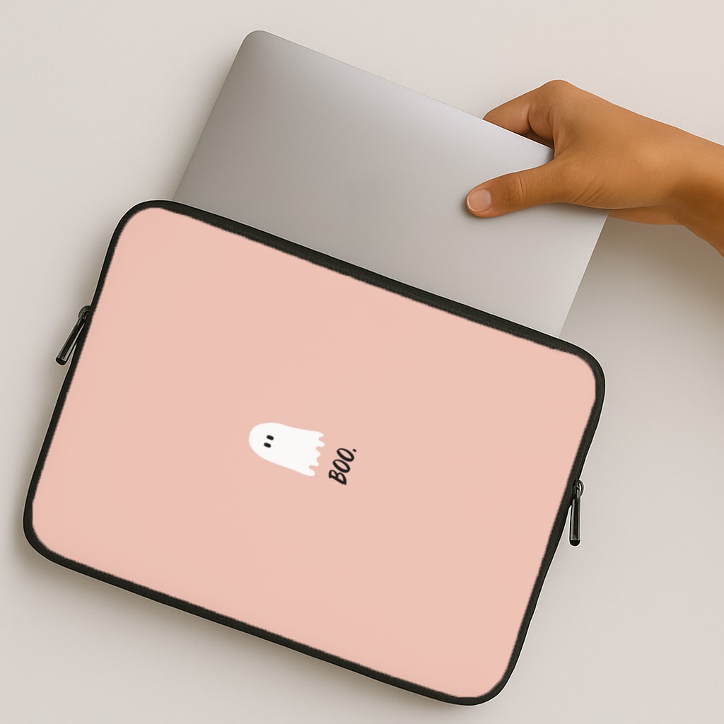 Boo - Ghost Halloween MacBook Case