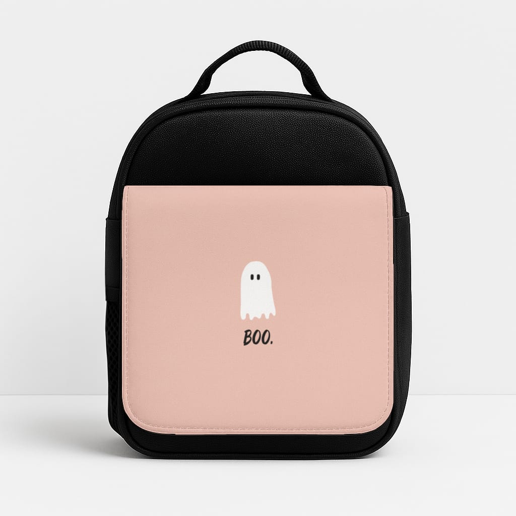 Boo - Ghost Halloween Insulated Lunchbox