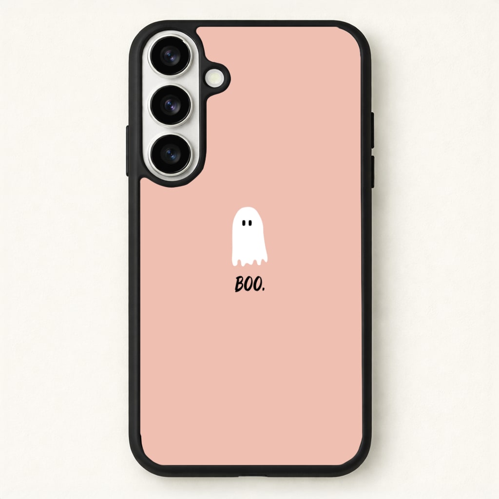 Boo - Ghost Halloween Phone Case for Galaxy S26
