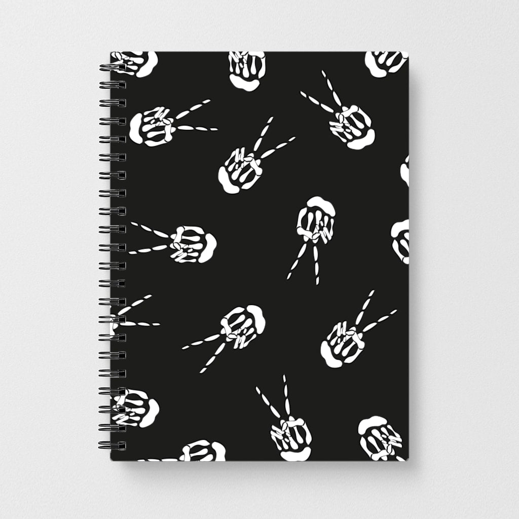 Skeleton Fingers - Halloween Notebook