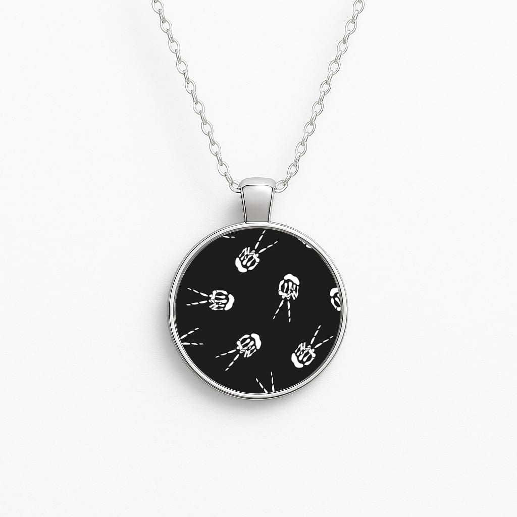 Skeleton Fingers - Halloween Necklace